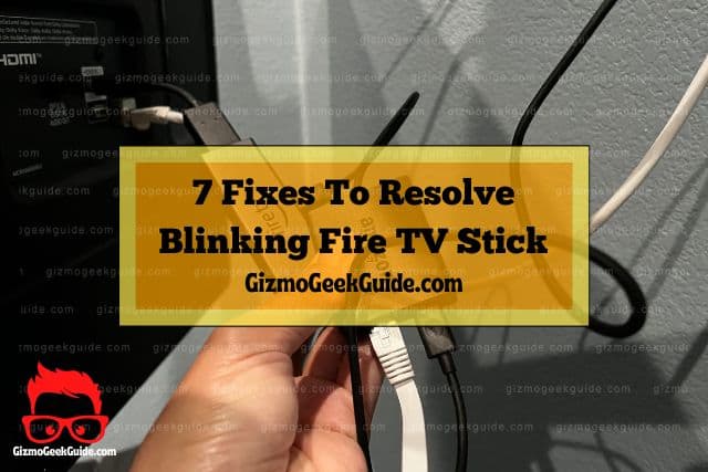 Unplugging Fire TV Stick from back of TV
