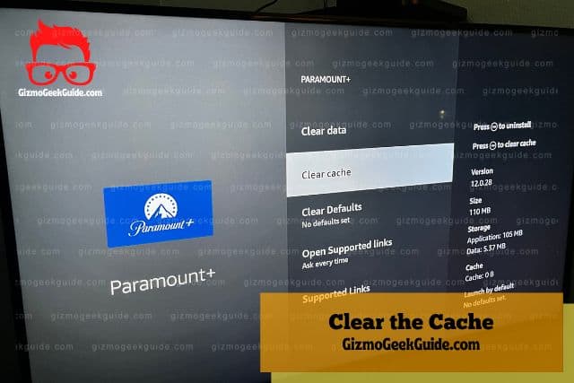 Clear Cache on Fire TV Stick
