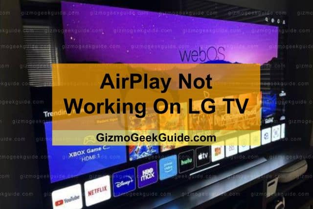 Row of installed TV streaming apps