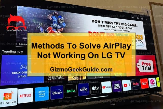 Streaming apps on Smart TV