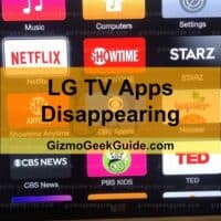 Screen of all TV installed apps