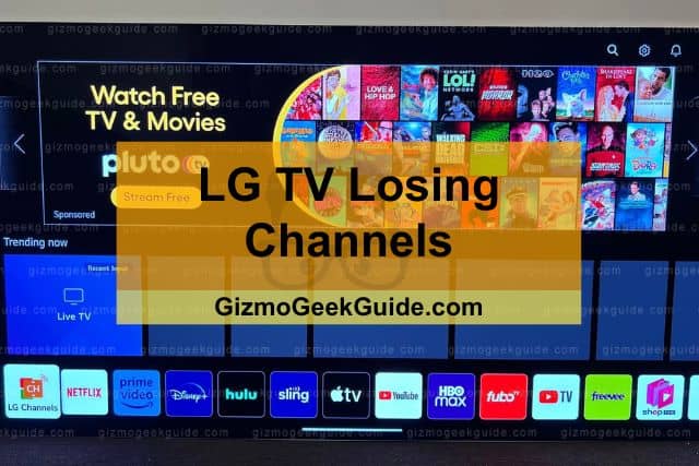 TV startup screen showing apps row
