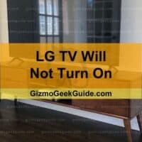 TV turned off in living room